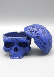 Skull Head Carving Incense Burner - nepacrafts