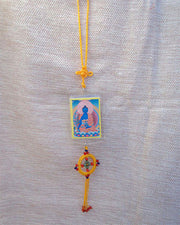 Healing Buddha Car Hanging Protection Amulet - nepacrafts