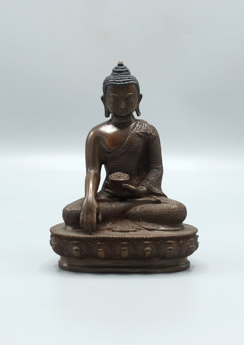 Copper Shakyamuni Buddha Statue 5.5"