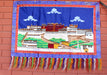Tibetan Potala Palace Embroidered Thangka Wall Hanging - nepacrafts