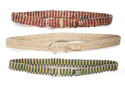 Multicolor Ecofriendly Hand Woven Unisex Hemp Belt - nepacrafts