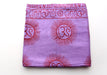 Hindu Om Printed Purple Cotton Meditation and Yoga Shawl - nepacrafts