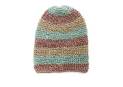 Classic Blue and Gray Mulicolor lining Hemp Cap, Hemp Unisex Beanie - nepacrafts