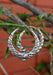 Twisted Design Silver Sterling Hoop Earrings - nepacrafts