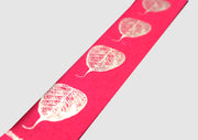 Leaf Lokta Paper Bookmark with Charm Tassel - nepacrafts