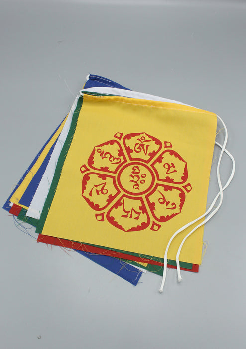 Om Mani Padme Hum Tibetan Prayer Flags