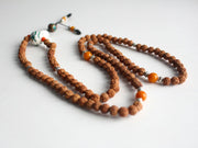 Shiva Rudraksha Mala with Conch Guru - nepacrafts