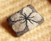 Colorful Felt Flower Women's Coin Purse - nepacrafts