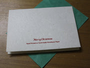 Santa Claus in Nepalese Attire Christmas Greeting Cards - nepacrafts