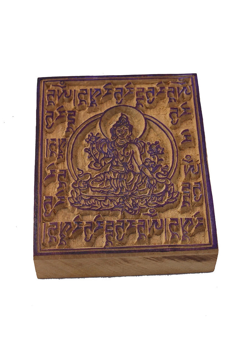 Tibetan Wooden Block Print for Prayer Flags Printing