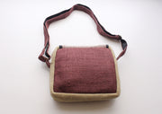 Eco Friendly and Natural Hemp Side Carry Travel Bag - nepacrafts