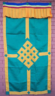 Tibetan Door Curtains-Endless Knot - nepacrafts
