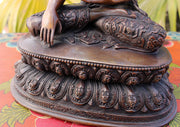 Masterpiece Buddha Life Carved Shakyamuni Statue 9" High - nepacrafts