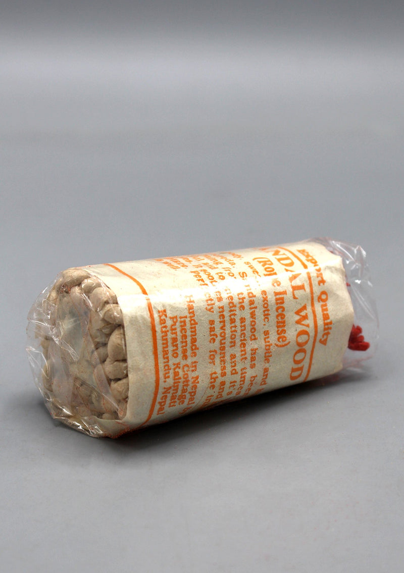 Sandalwood Rope Incense-Pack of 6