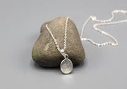 Radiant Blue Moonstone Sterling Silver Pendant - nepacrafts