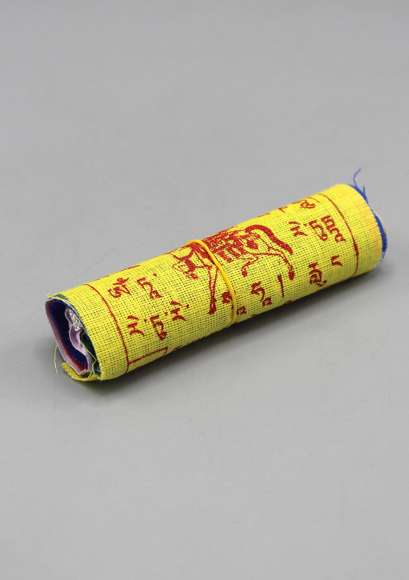 Mini Windhorse Cotton Prayer Flags Set