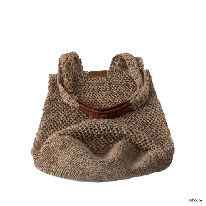 Handmade Fairtrade Nettle Tote Bag