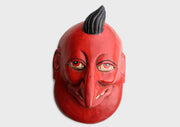 Wooden Joker Wall Hanging Decor Mask - nepacrafts