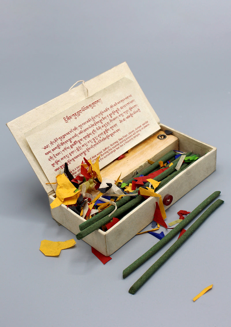 Natural Himalayan Incense Sticks Gift Box