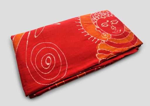 Buddha Printed Cotton Fabric Wall Hanging Tapestry - nepacrafts