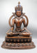 Shakyamuni Buddha Copper Oxidized Statue - nepacrafts