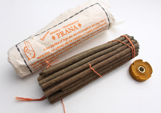 Prana Mudra Meditation Incense Enriched with Basil (Tulsi) - nepacrafts
