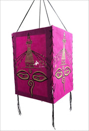Buddha Eye  Stupa Paper Lamp Shade - nepacrafts