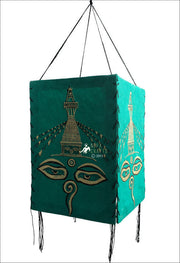 Buddha Eye  Stupa Paper Lamp Shade - nepacrafts