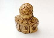 Seated Laughing Buddha Resin Statue 4" - nepacrafts